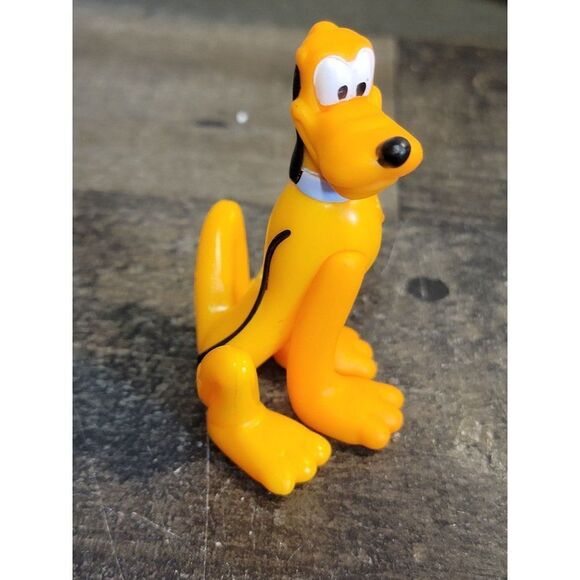 Mickey Mouse Pluto dog happy Disney toy figure - Picture 2 of 5